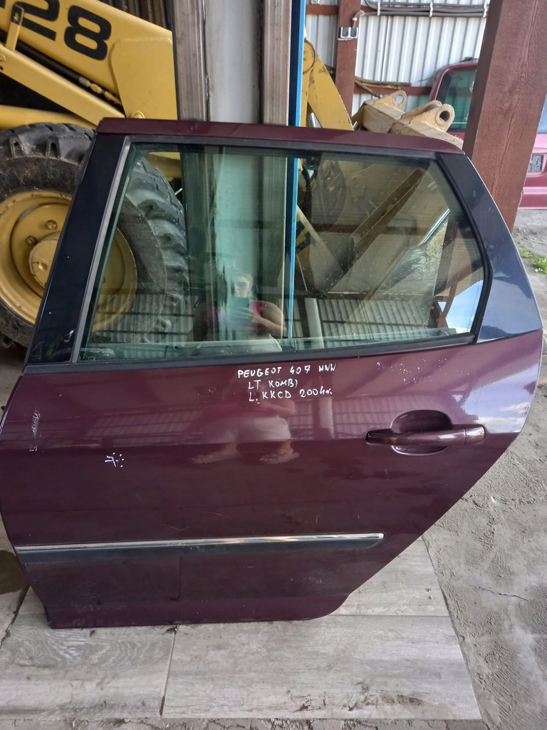 фото №8, Дверь задняя левая kkcd peugeot 407 kombi 2.0 b