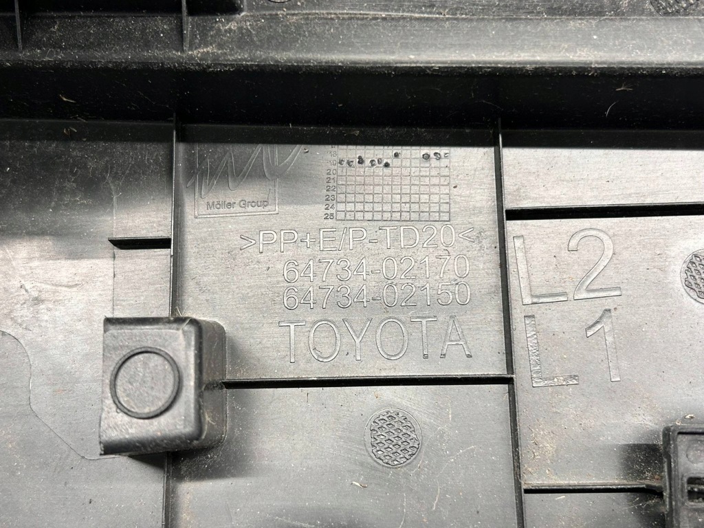 фото №12, Corolla e21 kombi обшивка багажник лівий ліва góra bez led ручка