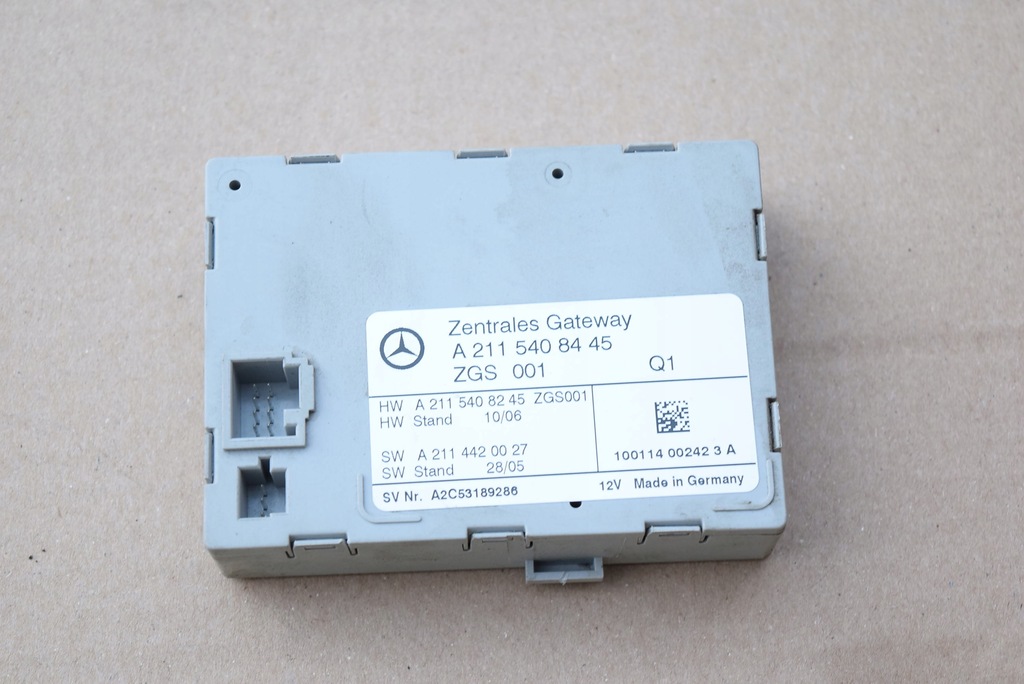 фото №1, Mercedes w219 w211 модуль шлюз 2115408445