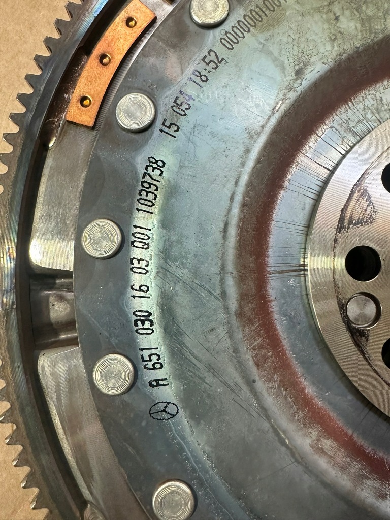 фото №8, Сцепление, колесо маховик mercedes s klasa w222 s300 гибрид om651