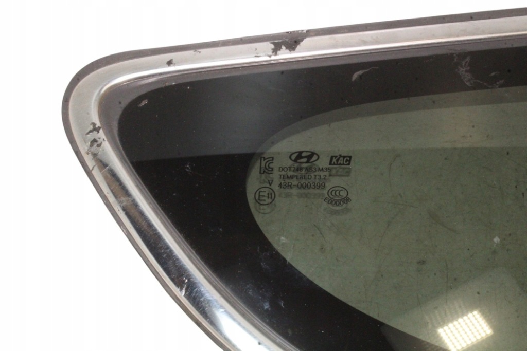 фото №9, Стекло правая задняя hyundai santa fé iii dm 878202w000 2.2l дизель 145kw