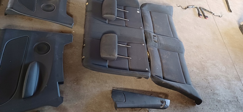 фото №6, Bmw e88 1 cabrio mpakiet сиденья sporty заднее сиденье обшивки kpl.