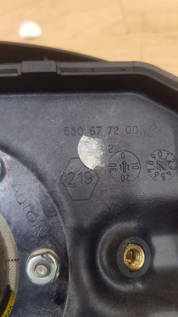 фото №3, Подушка подушка безопасности руля renault scenic i lift