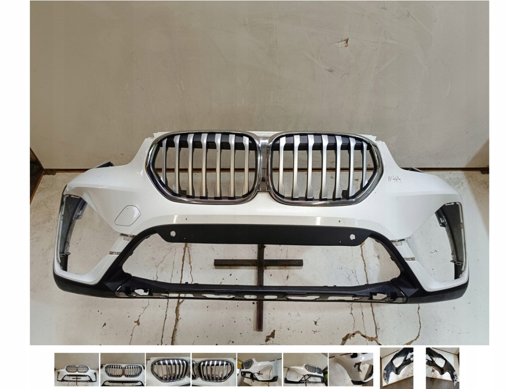 Купити Бампер bmw x1 f48 рестайлінг  19+ перед nr n484 решітка радіатора