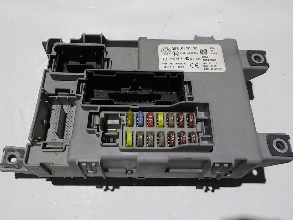 фото №1, Fiat doblo ii модуль bsi uch 00519170170