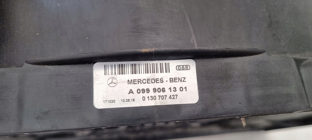 фото №4, Mercedes вентилятор радіатора