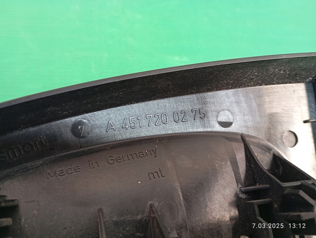 фото №12, Ручка дверь наружная правый перед smart fortwo a4517200275