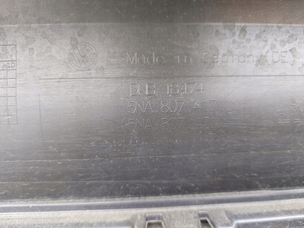 Tiguan 2 5na бампер задний задняя  спойлер 5na807417 Недорого