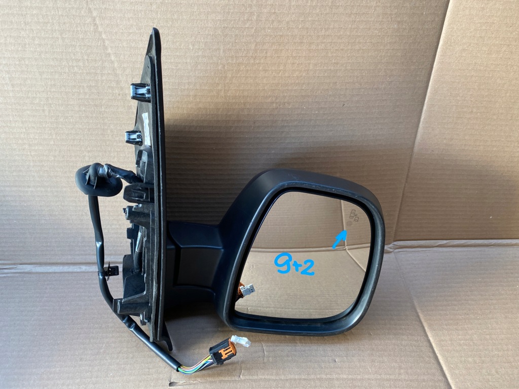 фото №2, Зеркало proace jumpy expert vivaro правое 11 pin