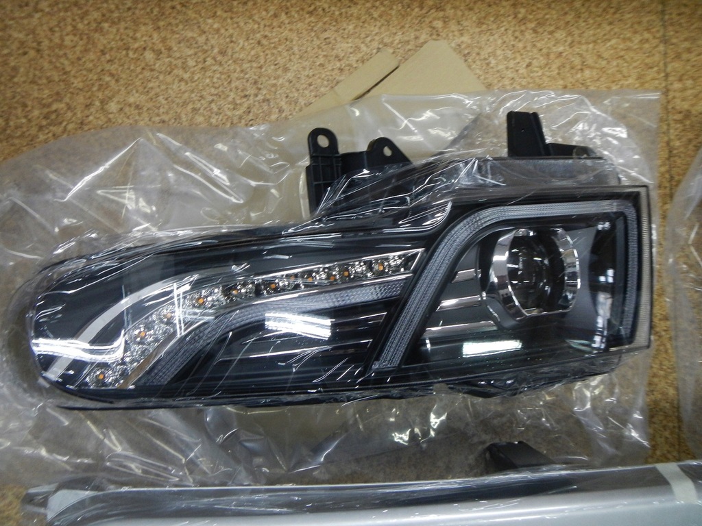 фото №14, Toyota fj cruiser xj10 2007-2015 лампа лампы перед led vland europa + решётка радиатора