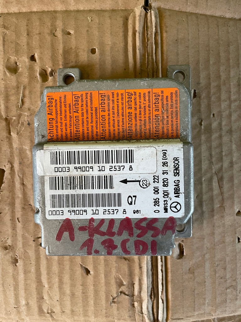 фото №1, Датчик air bag mercedes 0285001222
