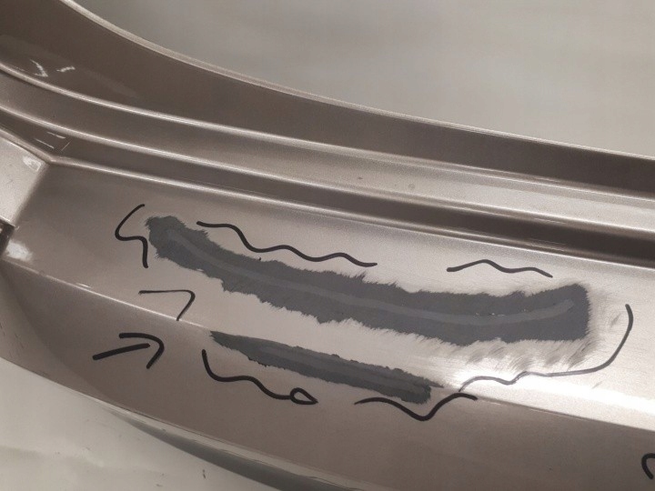 фото №6, Hyundai tucson 2015 бампер задня