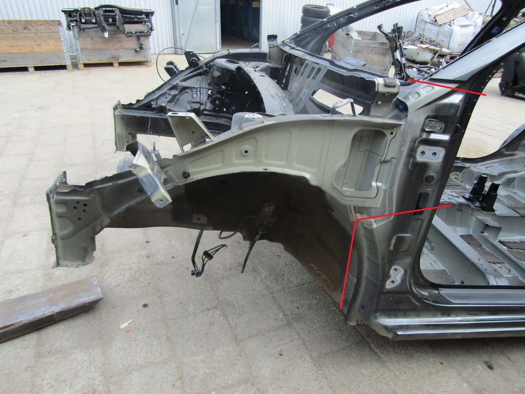 фото №1, Niro ii 24r лонжерон ліва чверть перед передня лівий agt