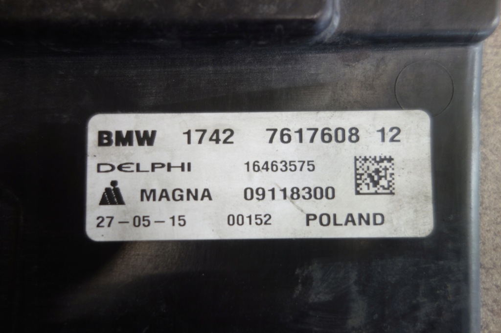 Вентилятор радиатор bmw f39 f45 f48 f55 7617608 Цена