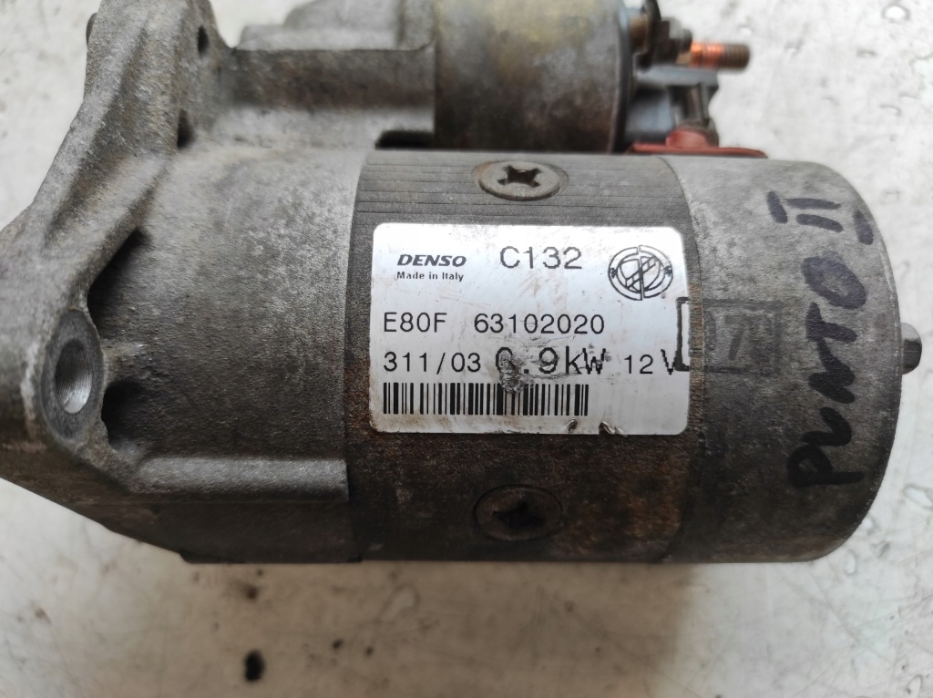 Fiat punto 2 2 99- 1.2 16v стартер 63102020 в Україні