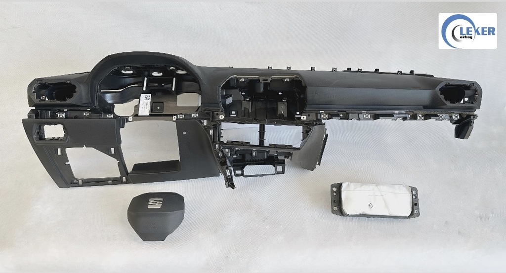 фото №1, Seat leon iv комплект приборная панель консоль подушка безопасности