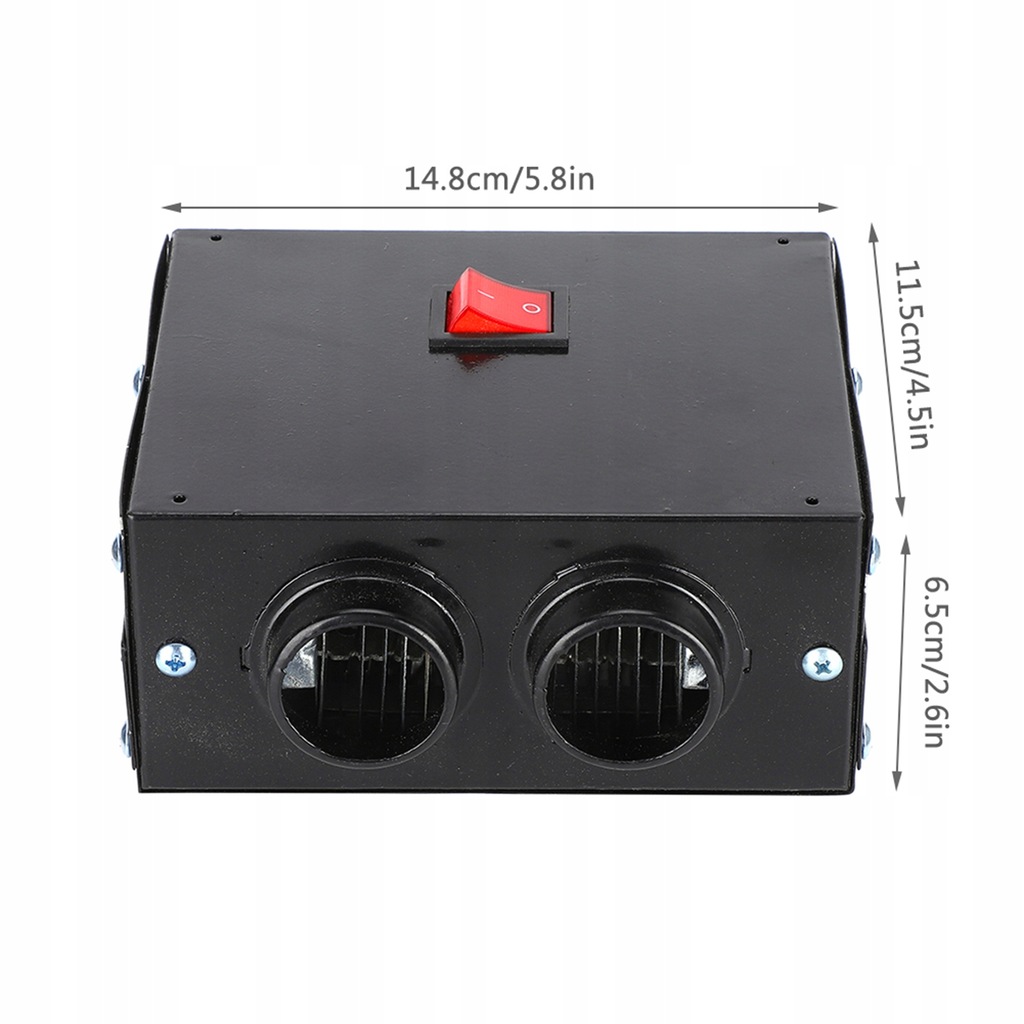 фото №10, 24v автомобільна обігрівач радіатор 600w