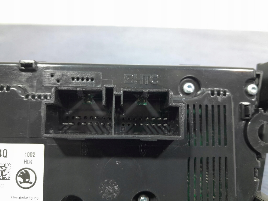 фото №5, Skoda octavia iii перемикач панель кондиціонера i обдув 5e0907044q