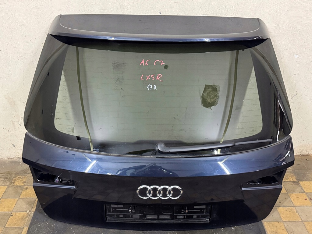 фото №1, Audi a6 c7 kombi кришка багажника задня lx5r 2017r