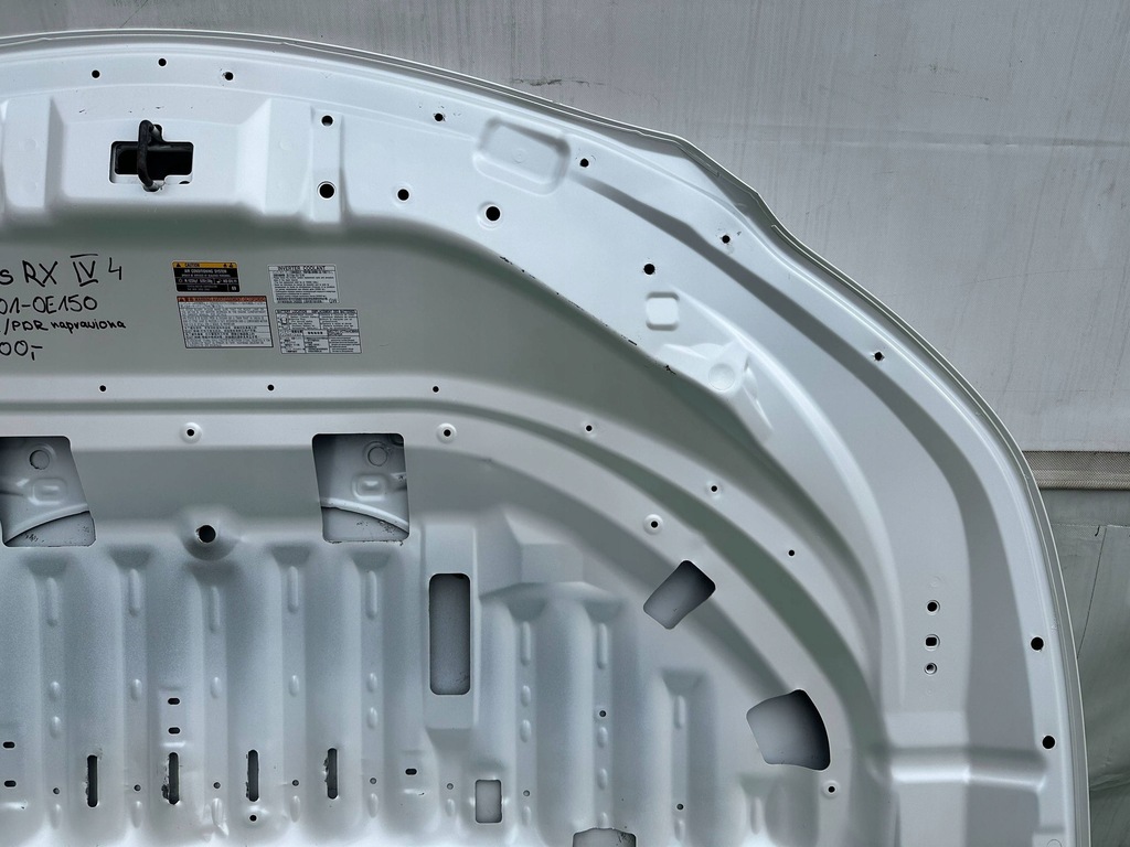 фото №12, Lexus rx iv 4 450h 533301-oe-150 капот кришка двигуна pdr org.