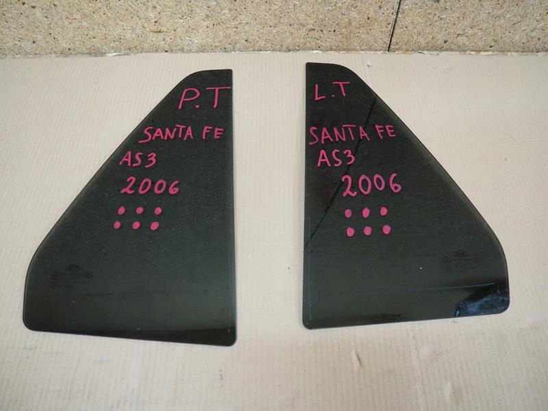 фото №1, Стекло дверь правая задняя hyundai santa fe ii 2006