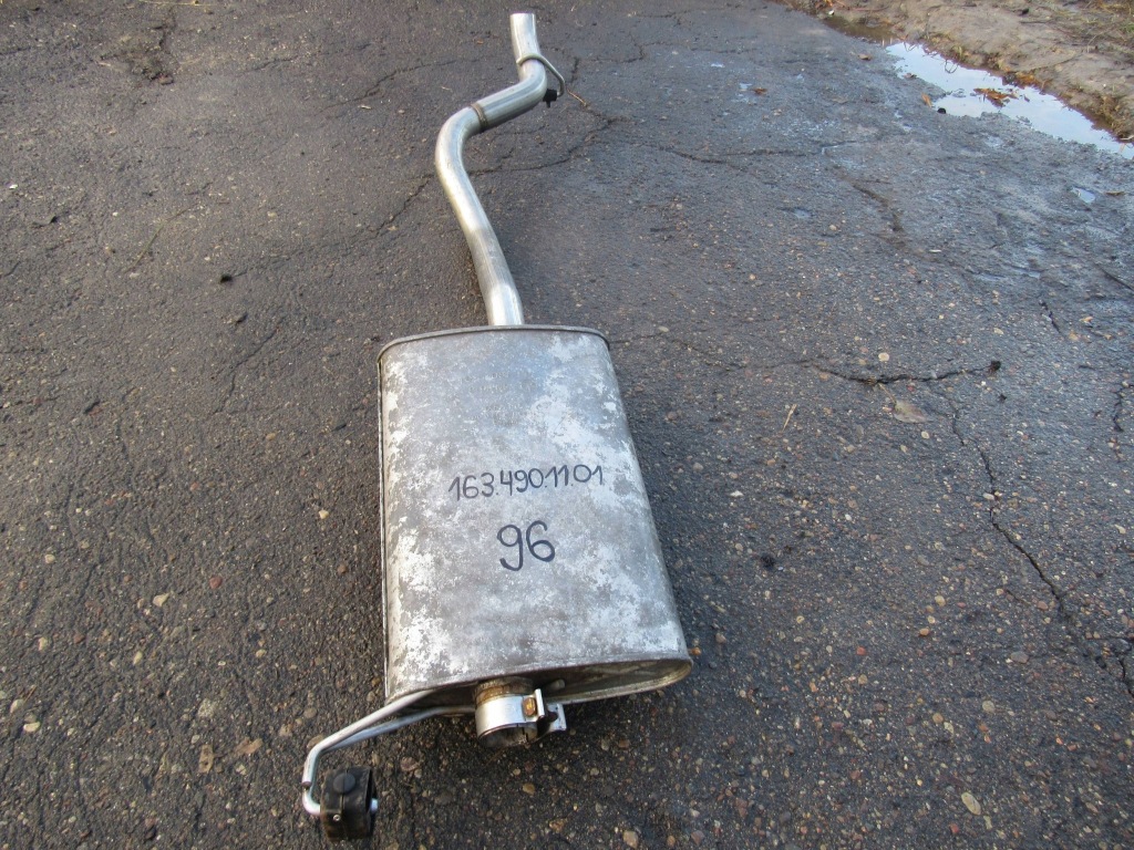 фото №7, Гаситель конечный выхлоп mercedes-benz ml w163 163 a1634901101
