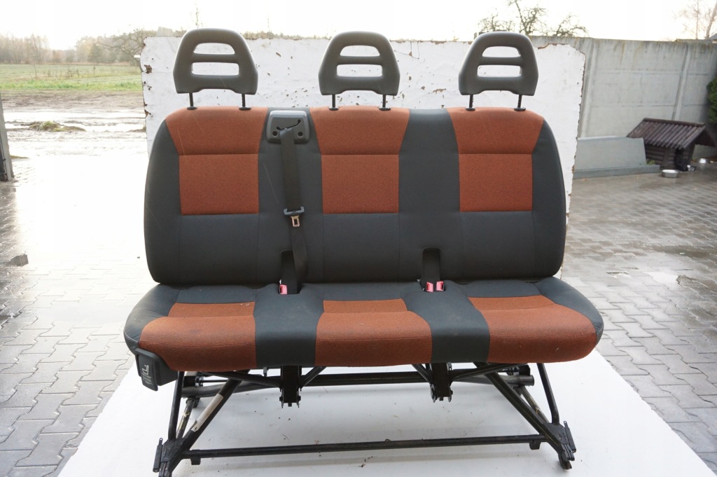 фото №1, Сиденье заднее сиденье 2-3 ряд 3 os fiat ducato iii 3