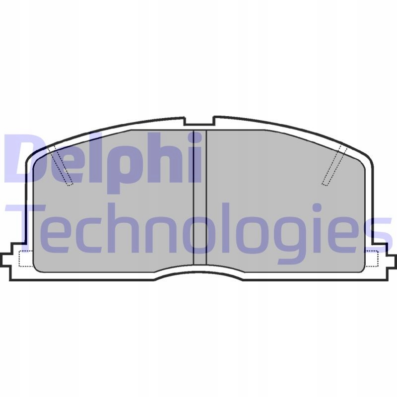 фото №2, Delphi lp460 тормозные колодки ham.