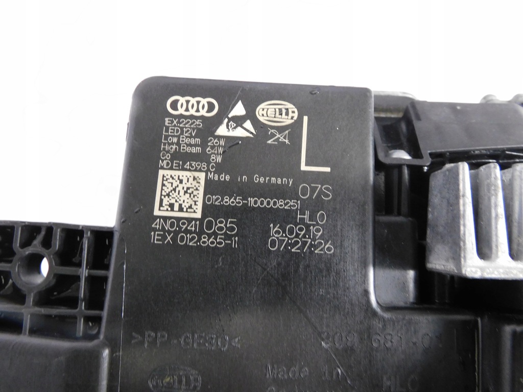 фото №15, Audi a8 s8 d5 4n лампа правая левая laser полный