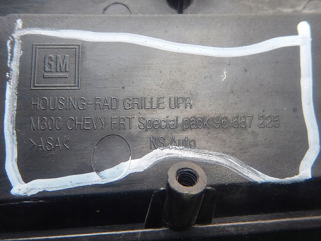 фото №4, Chevrolet spark m300 решётка радиатора решётка радиатора 96687225