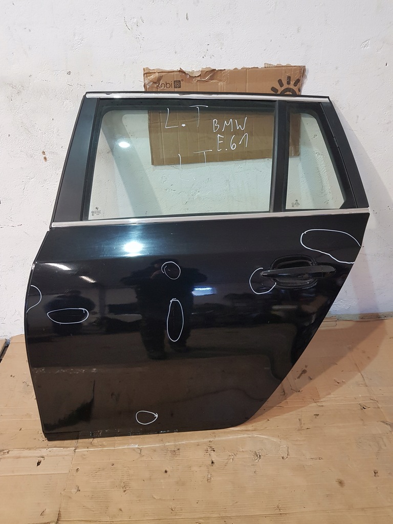 фото №1, Двері лівий задня schwarz 2 bmw 5 e61 europa