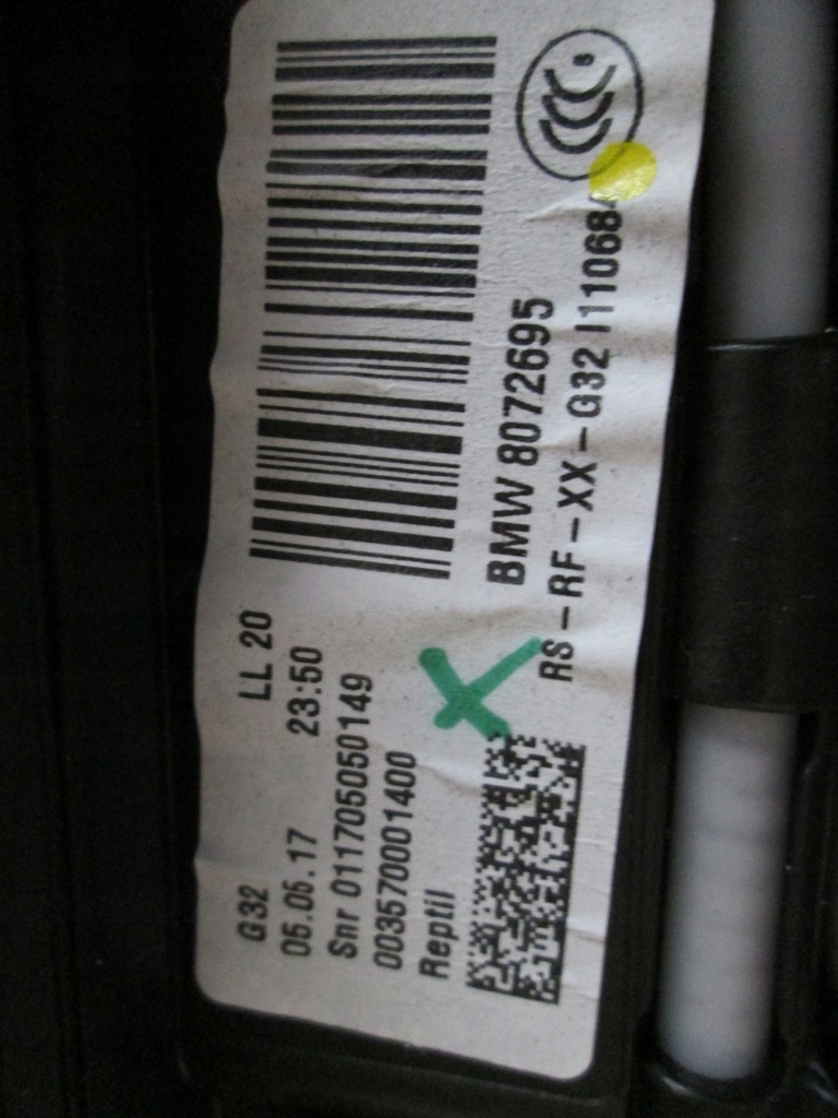 фото №9, Bmw 6 g32 люк люк скло