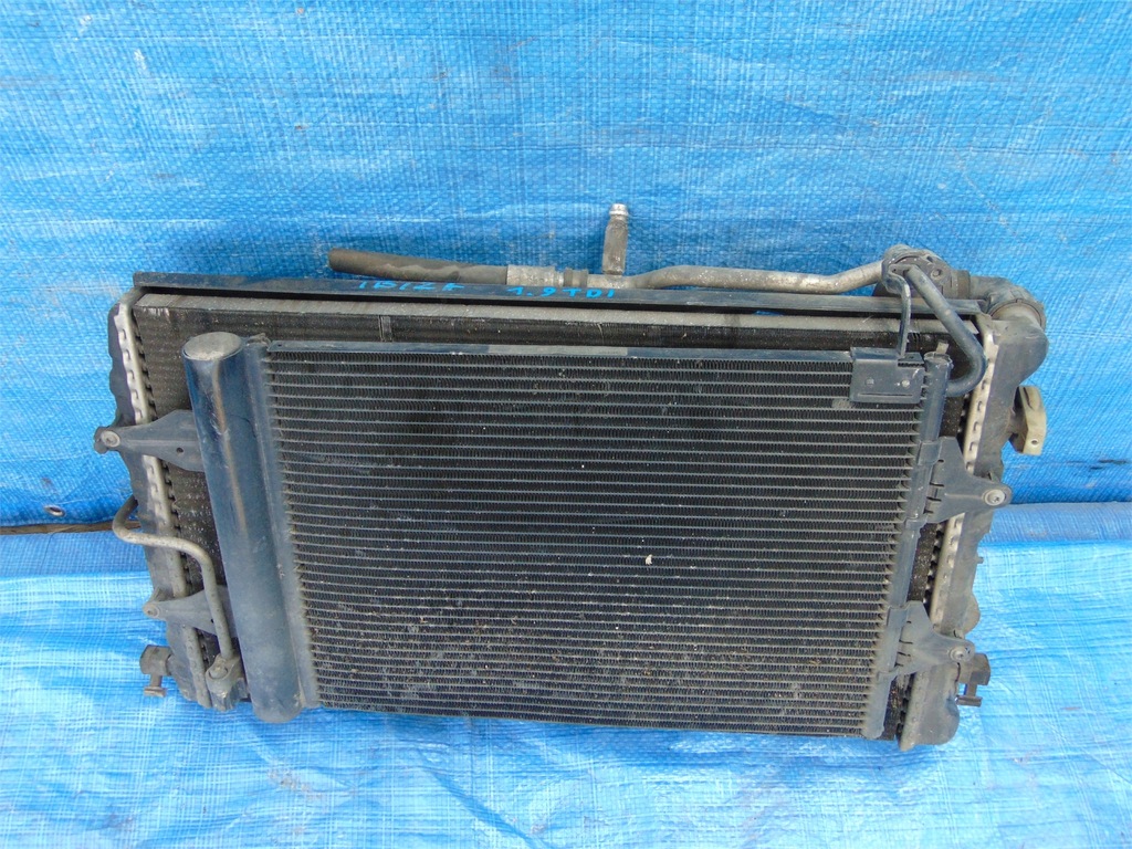 фото №4, Seat ibiza iii 1.9 tdi радіатор комплект радіатор