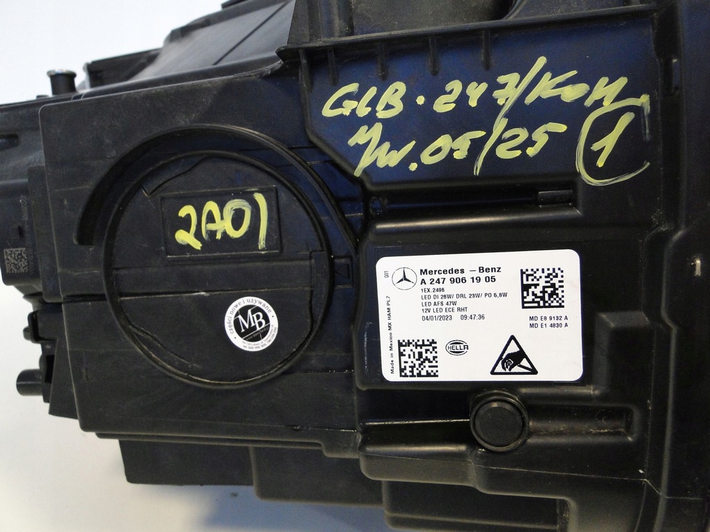 фото №9, Mercedes лампа передня ліва a2479061905 glb 247 x247 led high performance