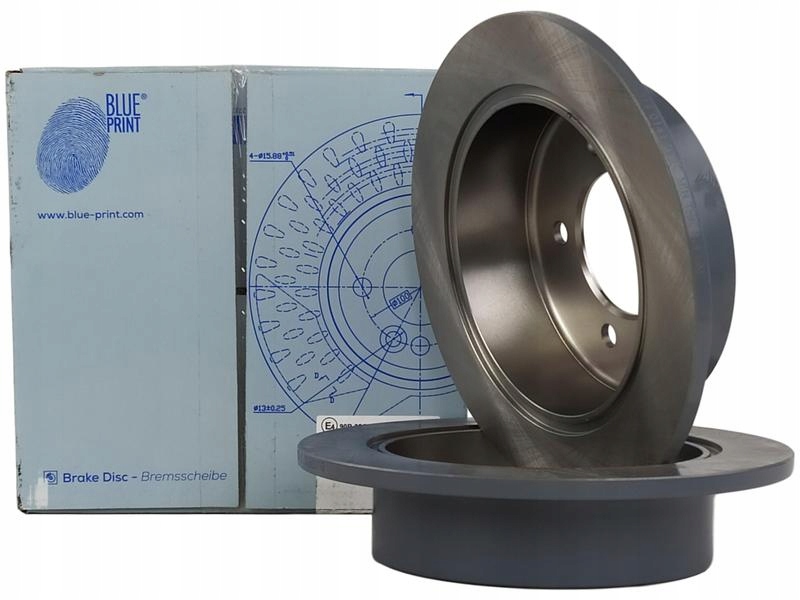 фото №4, Blue print гальмівні диски+ гальмівні колодки задня dodge avenger ii 06-