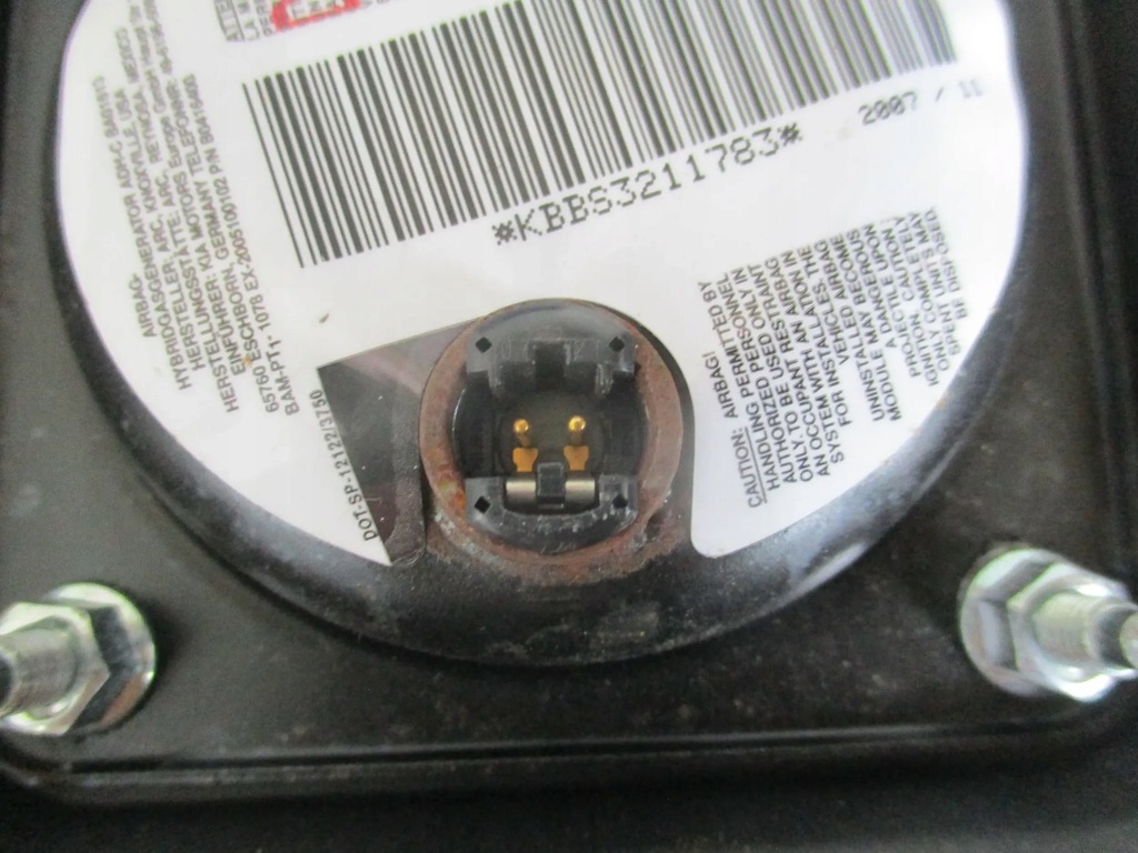 фото №6, Подушка подушка безпеки керма 1h569-00010 kia ceed i 06-12r. 1.6 crdi