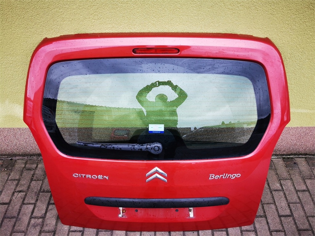 фото №6, Citroen berlingo iii peugeot partner iii 08-18 крышка багажника комплектная демонтаж