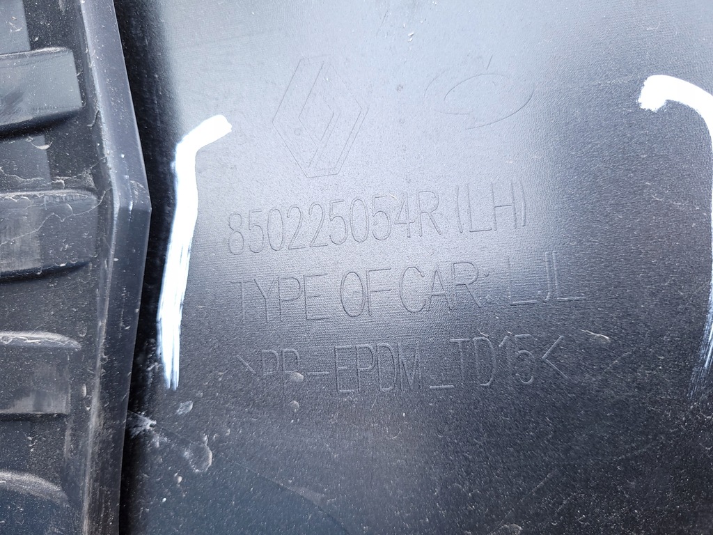 фото №10, Renault arkana i | бампер диффузор спойлер задняя левый bok 850186741r | 0179