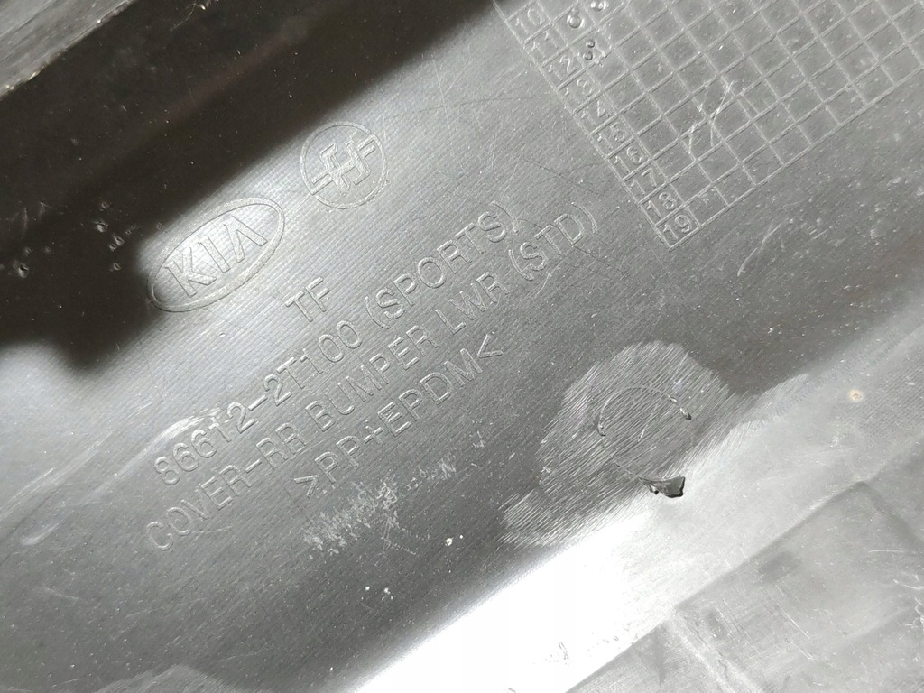 фото №9, Kia optima iii накладка спойлер бампера задняя