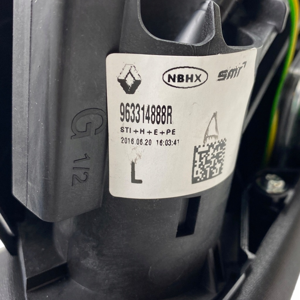 фото №15, Nowe оригінальний номер дзеркало ліва 9 pin renault koleos ii