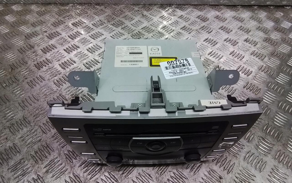 фото №2, Mazda 6 gh 08-12 радио cd чейнджер gs1e669rxa