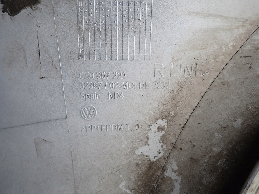 фото №14, Бампер перед передній vw volkswagen polo 6r r line