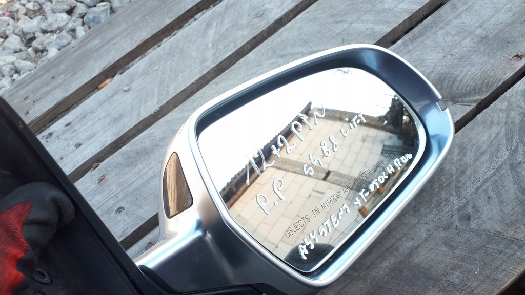 фото №7, S4 b8 lift a4 зеркало правое перед складной 14pin