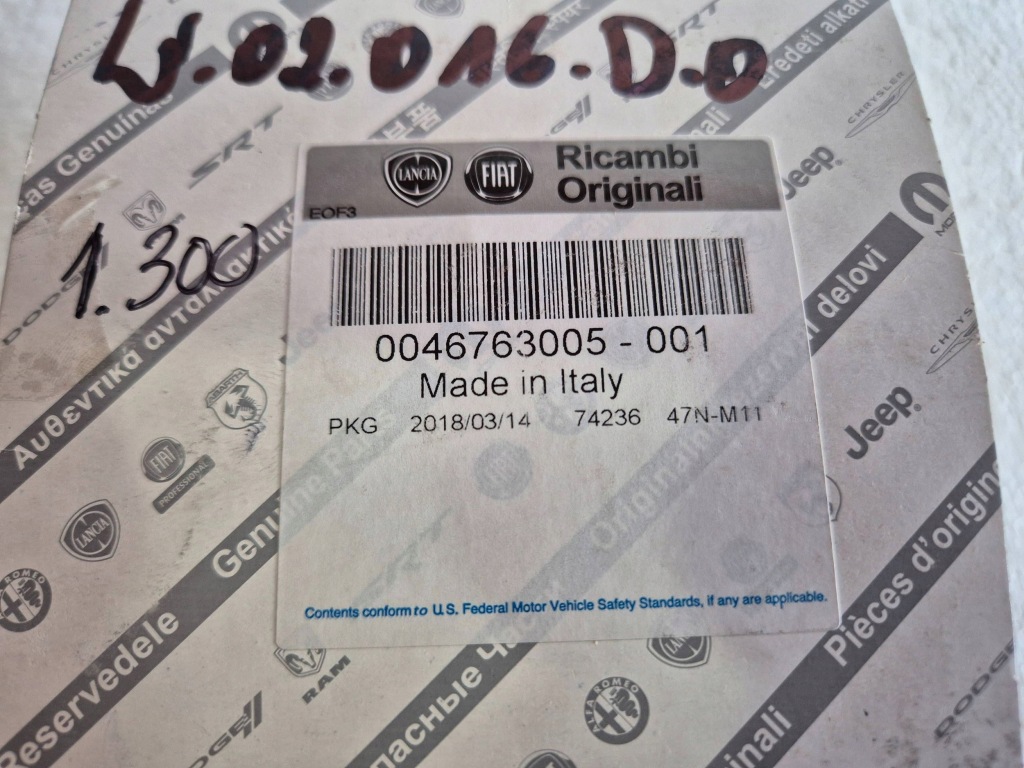 Динамик дверь перед правый 46763005 fiat doblo 00-05 с Разборки