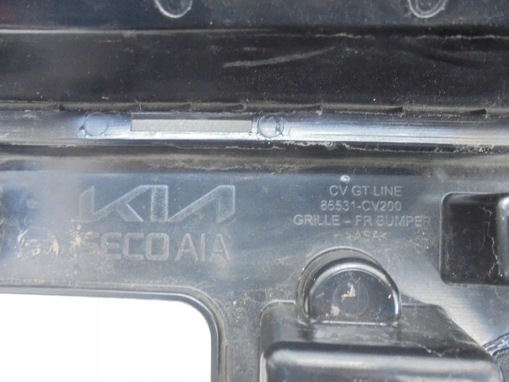 фото №13, Решітка бампера передній перед kia ev-6 gt-line 21- 86531-cv200 slask