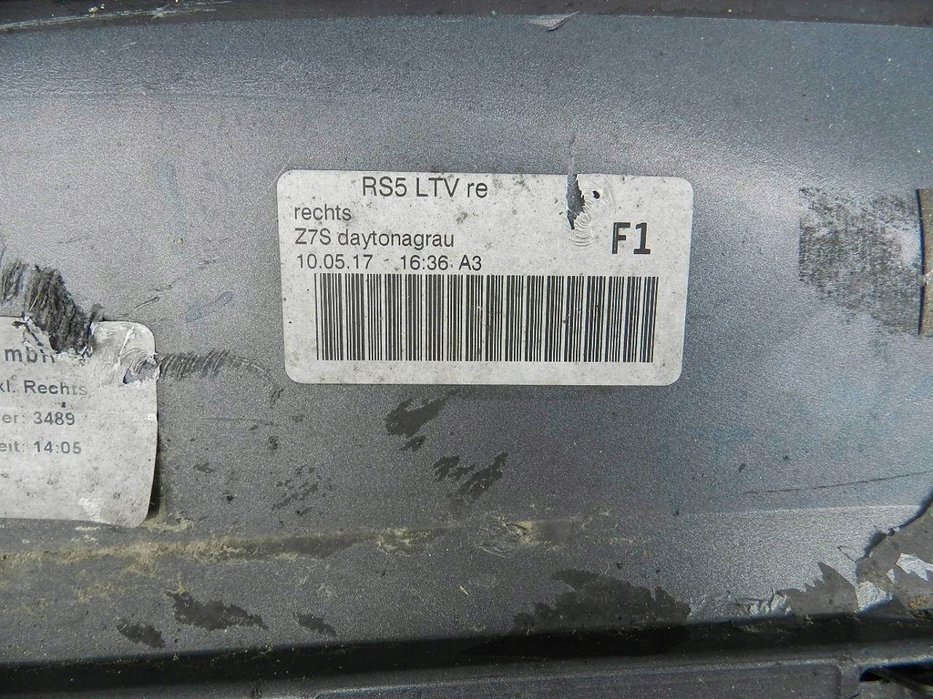 фото №6, Audi rs5 b9 8w6 coupe поріг права сторона 8w6853856b