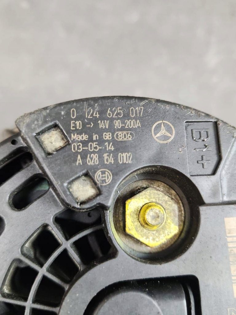 Генератор mercedes ml w163 w220 w211 a6281540102 Оригинал