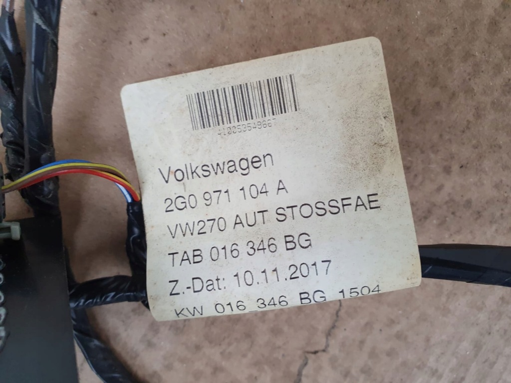 фото №2, Електропроводка pdc бампера задня vw t-roc polo iv