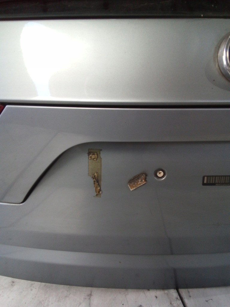 фото №7, K79 крышка багажника багажника bmw x3 e83 silbergrau