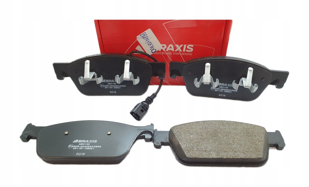 фото №1, Гальмівні колодки ham. перед vw multivan transporter t5 t6